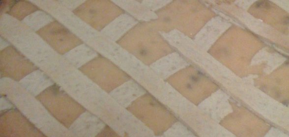 Песочный пирог с творожно-апельсновый начинкой