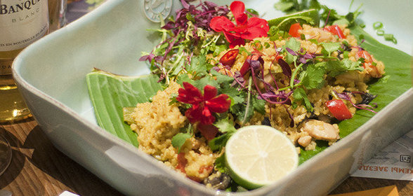 Курица с булгуром Карри