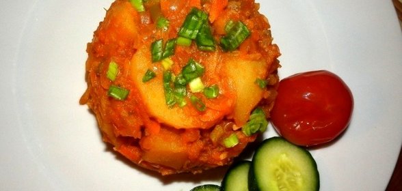 Вегетарианский бигус