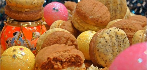 Печенье песочное с кремом из халвы «Раз печенька, два печенька…пять»