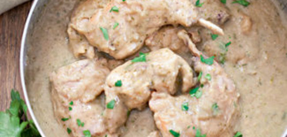 Кролик в хлебном соусе