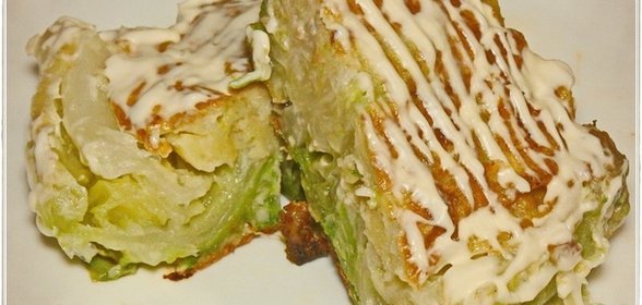 Шницель из капусты