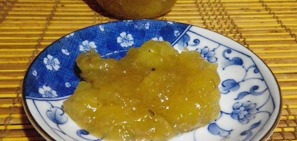 Варенье из бананов и яблок