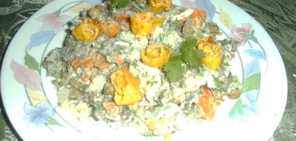 Салат по - казахский