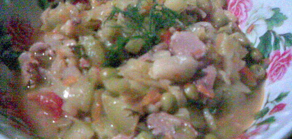 Летний вариант рагу с потрошками (для кого-то - соус или сотэ)