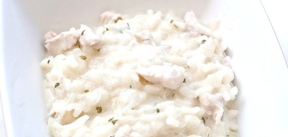 Ризотто со сливками