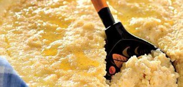 Каша ячневая со сметаной