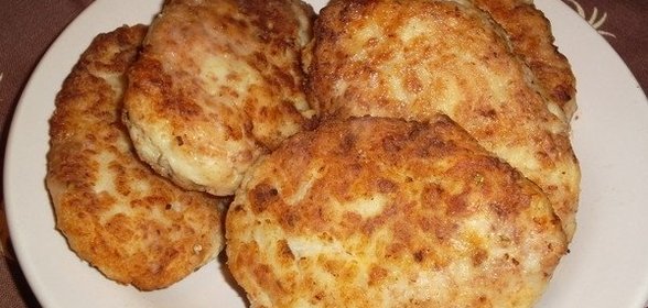 Котлеты из куриного филе