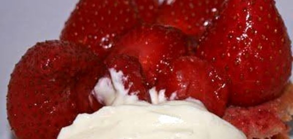 Клубничная губка