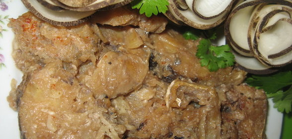 Куриные окорочка,фаршированные грибами