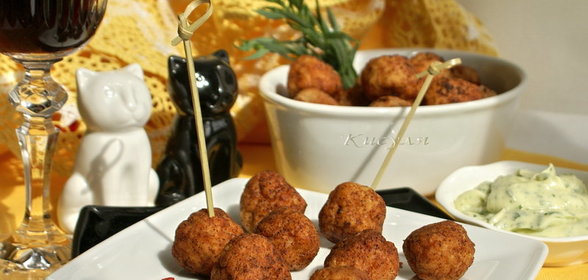 Куриные крокеты (Сroquettes de poulet)