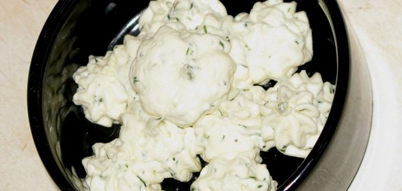 Сливочно-чесночный соус