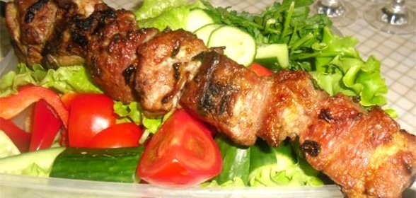 Шашлык по-армянски из свинины