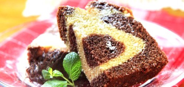 Пирог мраморный