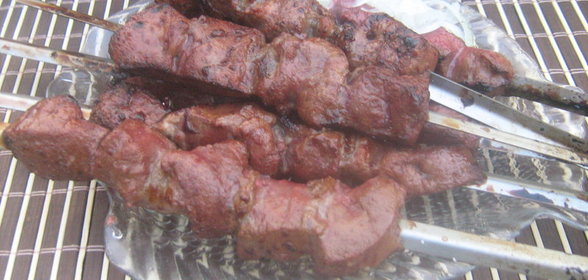 Джигар(шашлык из печени)