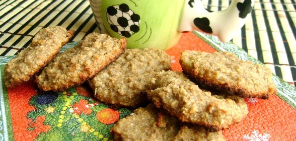 Овсяно-банановое печенье