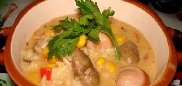 Паэлья с грибами