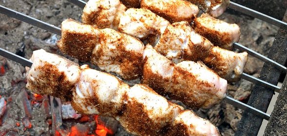 Шашлык из рыбы
