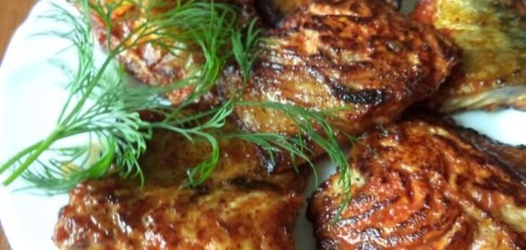 Кекс с яблоками