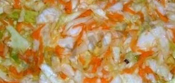 Квашеная капуста классическая