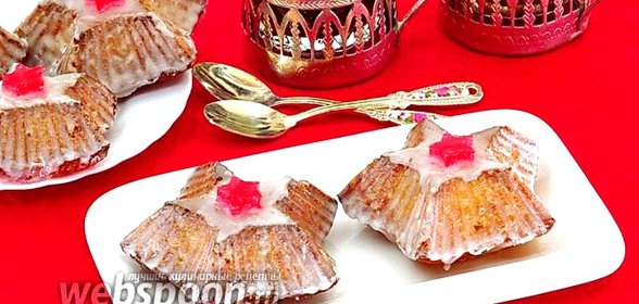 Пирожные с кокосом и цукатами