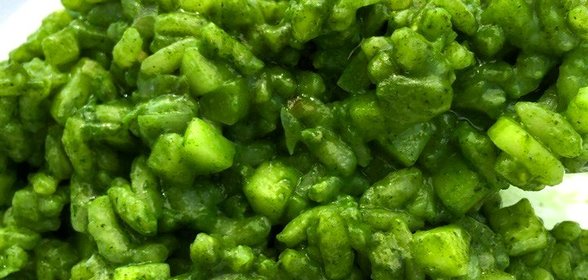 Огуречное ризотто