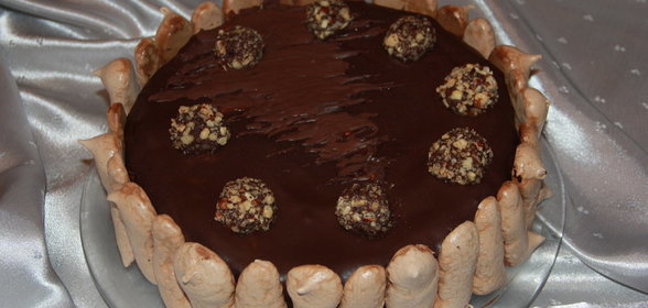 Торт Вишневый трюфель