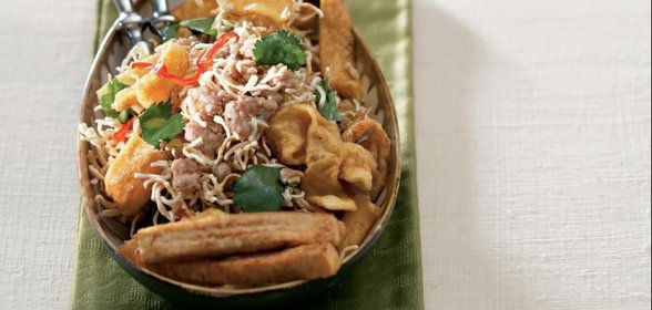 Вермишель с курицей