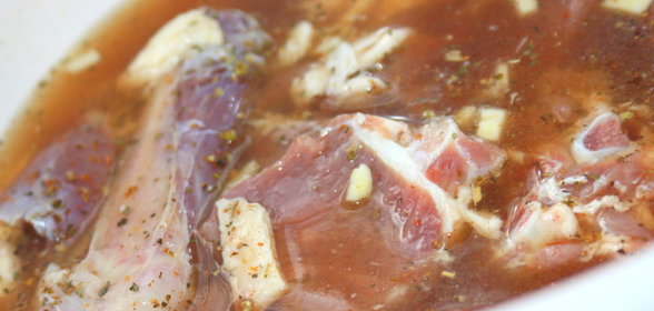 Маринад для баранины на пиве Чеснокомания