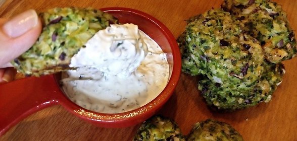 Биточки из брокколи
