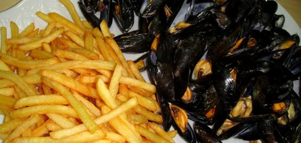 Мидии по-бельгийски