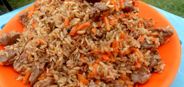 АНДИЖАНСКИЙ ПЛОВ на свежем воздухе!!!!!!!