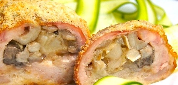 Зразы куриные с моцареллой