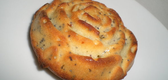 Сдобные кексики с маком