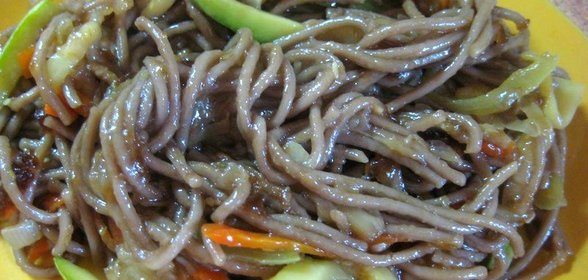 Соба с овощами