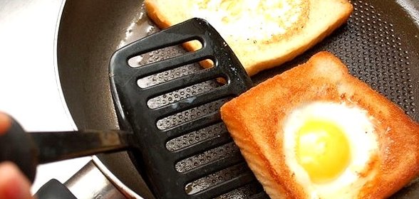 Яичница в хлебе