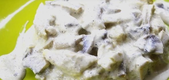 Шашлык из печени в сальнике