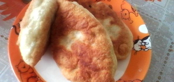 Жареные пирожки с рыбой