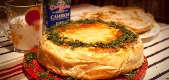 Курник с картошкой