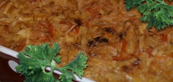Квашеная капуста запеченная