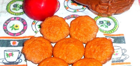 Бисквитные кексы с черносливом