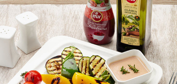 Стейк ферентино со сливочно - бальзамическим соусом