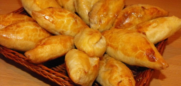 Пирожки с баклажанами