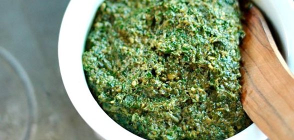 Сыр с песто в домашних условиях