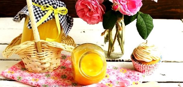 Лимонно-лаймовый курд с тимьяном