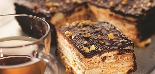 Вафельный торт