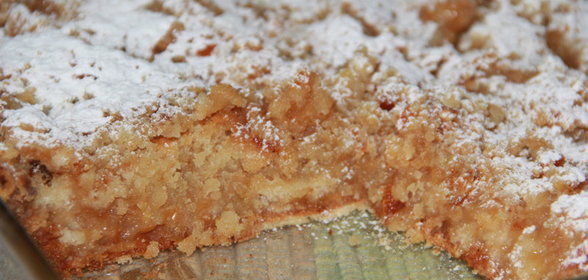 Яблочный пирог оригинальный (без теста)