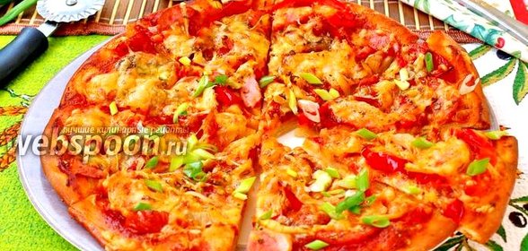 Пицца на кефире