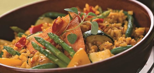 Паэлья вегетарианская