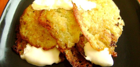 Немецкие драники с овсянкой